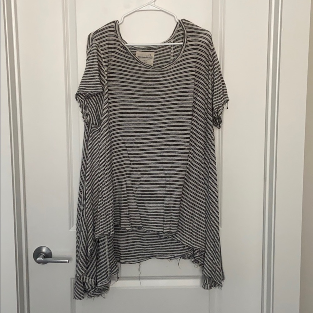 Free people flowy striped top